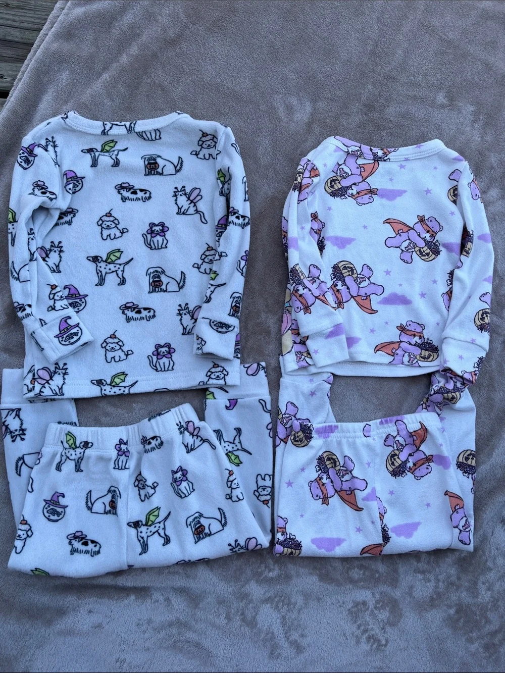 Girls Halloween Pajama Bundle, Size 18 Months